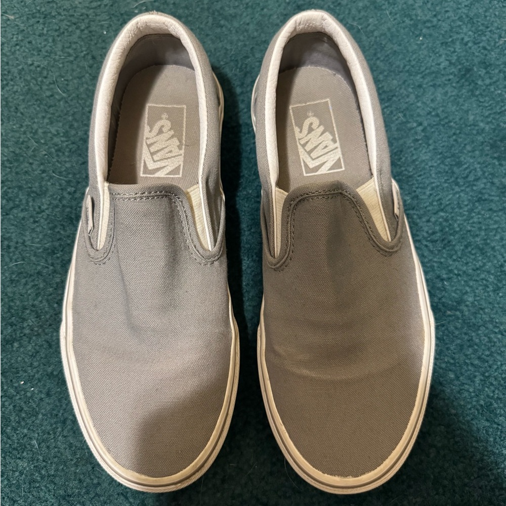 Vans Gray Slip-On Women’s Shoes